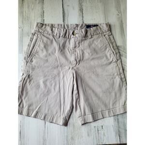 Vineyard Vines Breaker Shorts Mens 30 Khaki Twill Tan Chino Pockets Logo